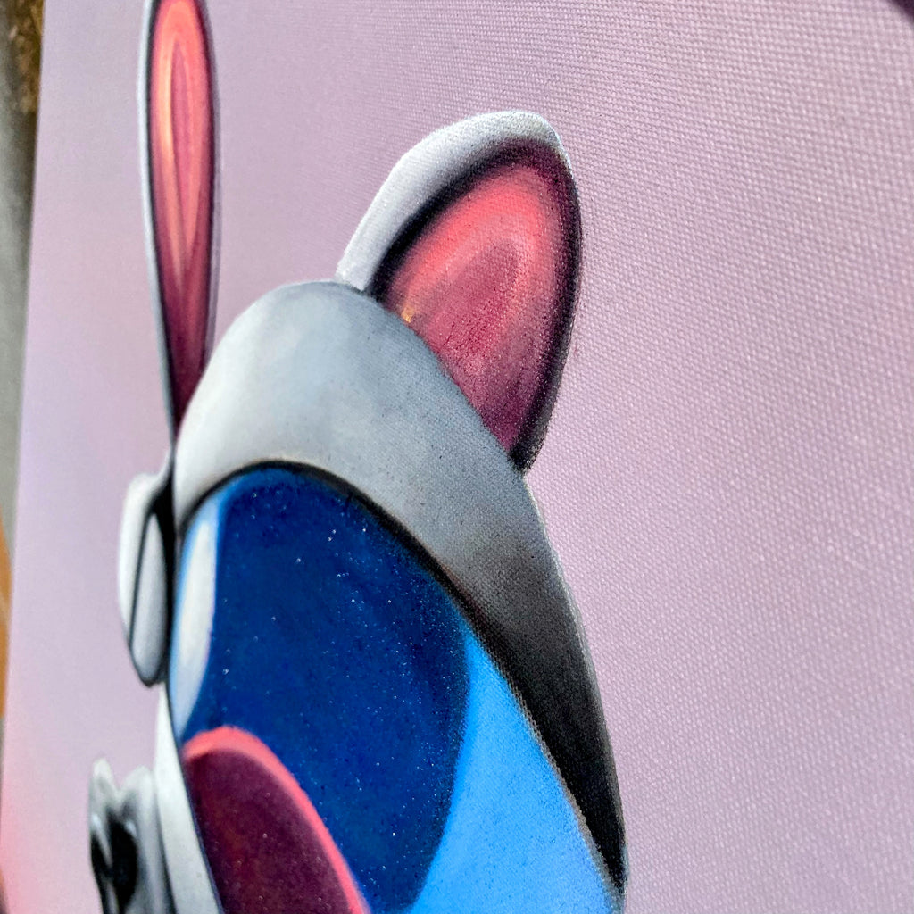 Astronaut Rabbit Wall Art